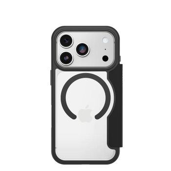 Funda para móvil OtterBox React Folio MagSafe Polipropileno Negro Transparente para iPhone 17 Pro