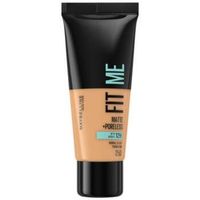 maybelline new york base de maquillaje fit me matte  poreless para mujer