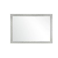 espejo de pared resina plata 72505