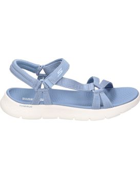 Sandalias Veganas Para Mujer Skechers Go Walk Flex Sandal - Sublime 141451-blu Azul 39