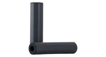 Par de punos esi fatty s extra chunky de silicona negros