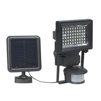 foco solar con sensor metalcristal 400 lm