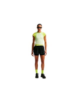 Pantalones de Running Nike Tempo Flow Dri-Fit High-Waisted 2-In-1 Mujer Negro