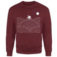 pathway sweatshirt - burgundy - xl - burgundy