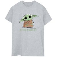 disney camiseta manga larga the mandalorian para mujer