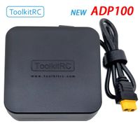cargador adaptador de corriente toolkitrc adp100 20v 5a 100w para europa y america xt60 compatible con m6d m7 m6dac v2 m8p m4p m9 gt power