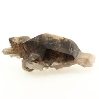 cuarzo ahumado - piedra natural de francia haute -savoie - collection mineral brown color  2114 cts - certificado de autenticidad incluido  70 x