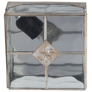 Mi Lampara - Plafon Cuadrado Serie Pluton 3xe27 Blanco 40x40