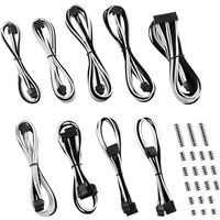 cablemod classic modmesh rt-series asus rogseasonic cable kit - black  white black