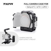 tilta a7 v jaula para camara sony alpha 7 v a7m5 a7 iv 7r v con abrazadera de cable mango lateral xeno y placa de bateria pd v-mount ta-t100