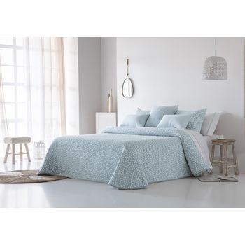 Colcha Bouti Modelo Mikonos Jvr 205x270 Para Cama 105 Cm.