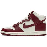 nike deportivas moda dunk high sail team red para mujer