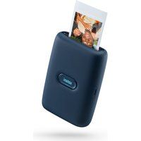 instax mini link photo printer - denim blue blue