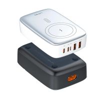 gan tech cargador inalambrico usb pd ldnio de 140w con 5 puertos 2usb-a3usb-c pd30 qc30 afc fcp scp dcp pps apple2