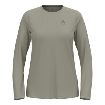 Odlo Zeroweight Chill-Tec  Camiseta de running Mujeres - caqui
