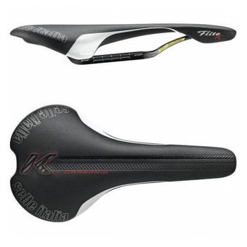 Sillín Selle Italia Flite Kit Carbono Negro Negro