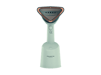 Cepillo de vapor mano Rowenta AeroSteam DR9814 Tecnología OptiFlow succiona y plancha a la vez, 1400 W, 150 g/min, 8 bar, Verde agua