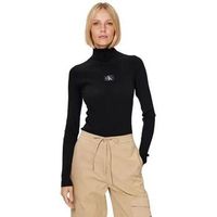 calvin klein jeans jersey jersey badge roll mujer para mujer