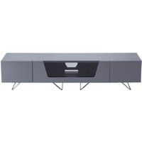 alphason chromium 2 1600 tv stand - grey grey