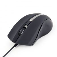 gembird mus-gu-02 raton laser ambidextro 2400dpi negro
