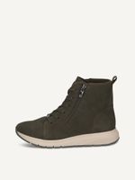 caprice bootie khaki made of leather without heel size 41