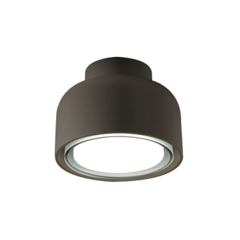 Lámpara De Techo Moderna Bottone En Aluminio Bronce 1xgx53