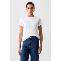 levis tops y camisetas 17369-3355 the perfect tee-bright white para mujer