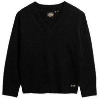 superdry jersey pull essential col en v para mujer