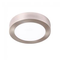 plafon redondo led surf niquel