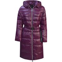 cafe noir abrigo de plumas jn0064 para mujer