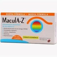 macula-z 120 capsulas suplemento para la salud ocular con luteina zeaxantina y omega 3
