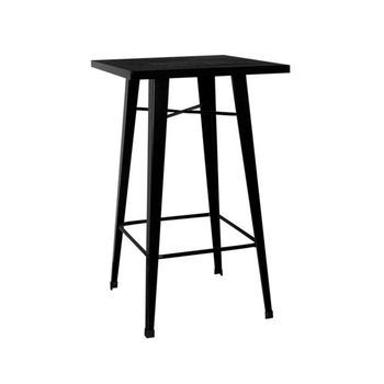 Dudeco Mesa Alta Leeds Cuadrada 60 Negro