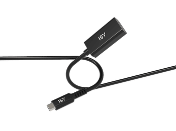 Adaptador USB-C a HDMI - ISY IHD-9030, 4K Full HD, 18 Gbps, Negro