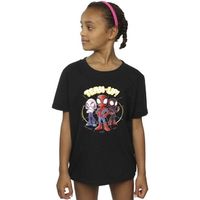 marvel camiseta spidey and his amazing friends para nina