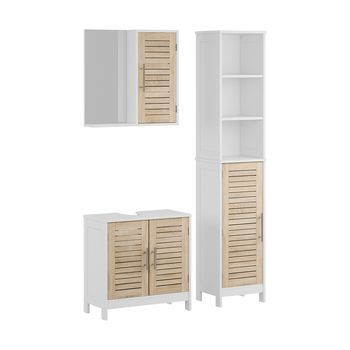 Juego De Muebles De Baño De 3 Piezas Looma 3 Partes Vicco