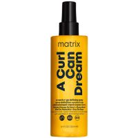 matrix a curl can dream scrunch n go defining spray with 230c heat protection for definition on waves and curls 150ml