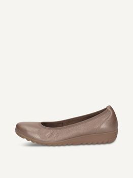 CAPRICE Ballerina, metallic, made of Leather, Size 36