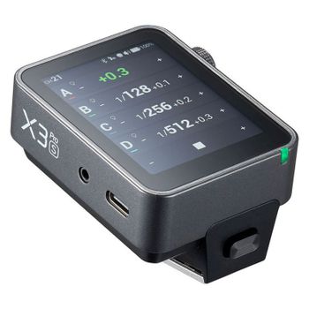 Transmisor Godox X3pro F 2.4g Con Pantalla Táctil, Disparador Ttl, Compatible Con Fujifilm