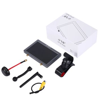 Hawkeye Little Pilot IV 4 DVR incorporado Pantalla de 5 pulgadas 800 * 480 5.8G 48CH Diversidad Receptor doble Monitor H