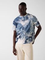 camiseta de gran tamano con estampado