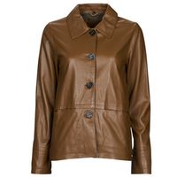 oakwood cazadora de cuero nancy para mujer