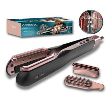 Plancha De Pelo Con Aire Ritualcare Air Lisse 2in1 Black Cecotec