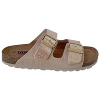 gobbs sandalias bio 2 hebillas piel combinadas para mujer
