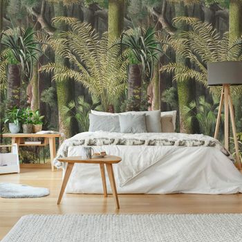 Fresco panorámico selva 159x280cm