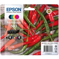 cartucho de tinta original epson 503 pack 4 unidades bkcmy