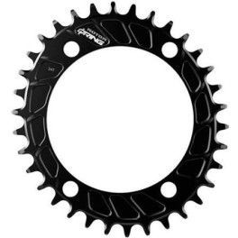 Rotor Q Rings Sm 110x4 Oval Chainring Mtb Q34t Negro
