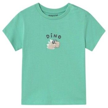 Mayoral Camisa manga larga 1062 Camiseta dino Verde para niña