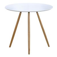 mesa eiffel pequena white diametro 80 altura 72