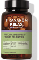 pranarom aromaboost relax sintomas mentales y fisicos del estres 60 capsulas