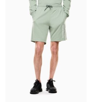 EA7 para hombre. 7M001315_AF13512 Shorts Visibility M verde (S), Casual, Deportivo, Algodón, Sportswear, Multideporte